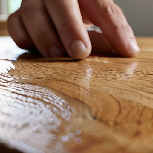 Precision Over Force Removing White Cloudy Marks From Wood