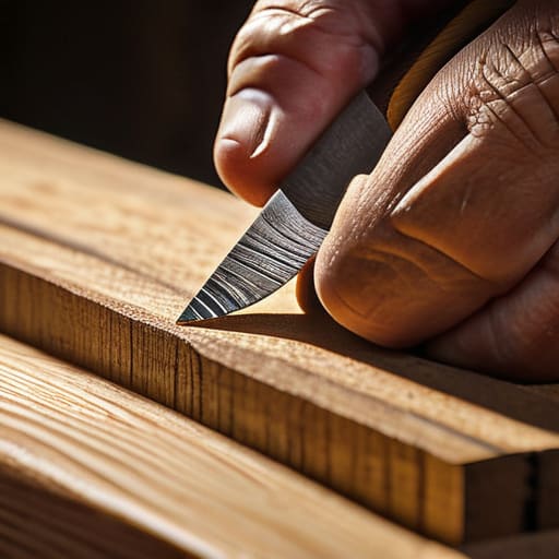 The Art of Marking Wood for Cutting With Surgical Intent.
