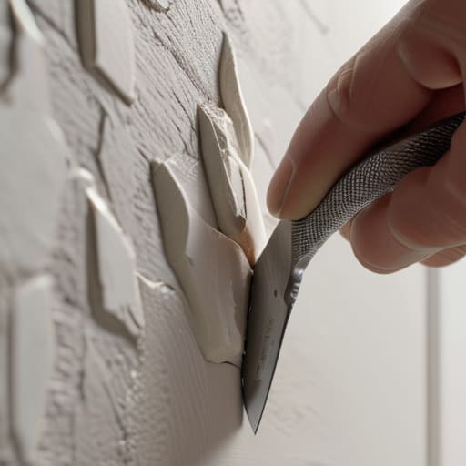 Fixing Chipped Plaster Using Only the Right Wall Patching Tools