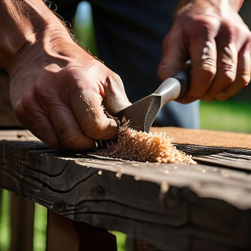 Replacing Damaged Roof Boards With a Steady Practiced Hand