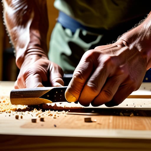Testing the Core Real World Woodworking Bench Durability.