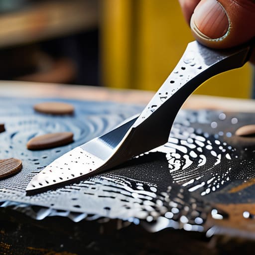 Using a Honing Guide and Removing Nicks From Metal