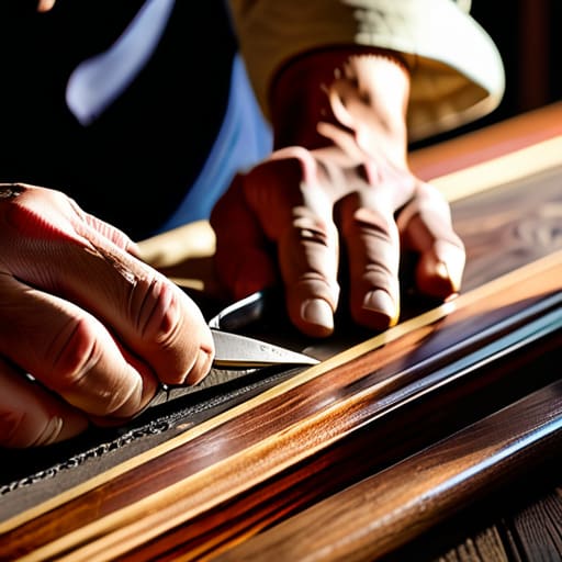 Precision woodworking shows a job well done.