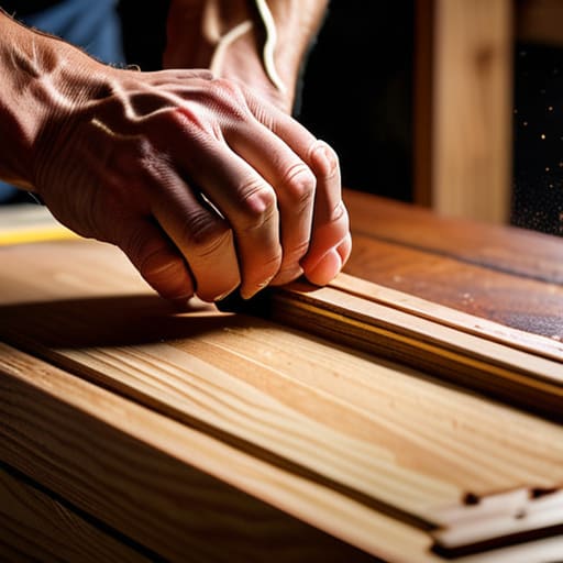 Repairing a drawer: A job well done.