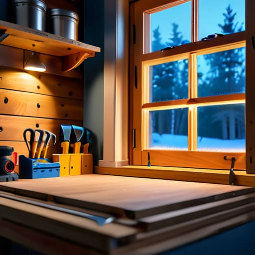 Getting the Job Done Right: Workshop insulation.