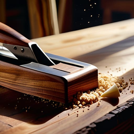 Putting the Plane to Work on timber.