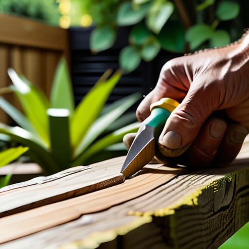 Repairing a wooden bench, Putting the Work to Bed.