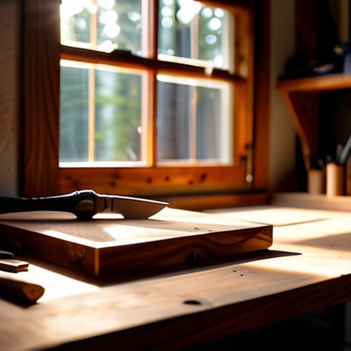 Professional woodworking preparation for The Final Cut.