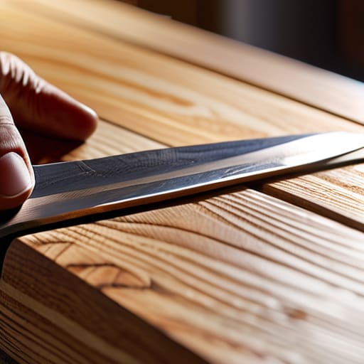 Precision woodworking during The Final Shaving.