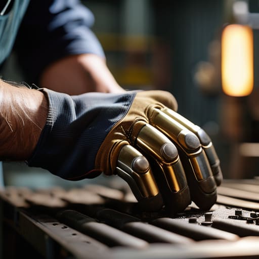 Maintaining machinery for The Long View.